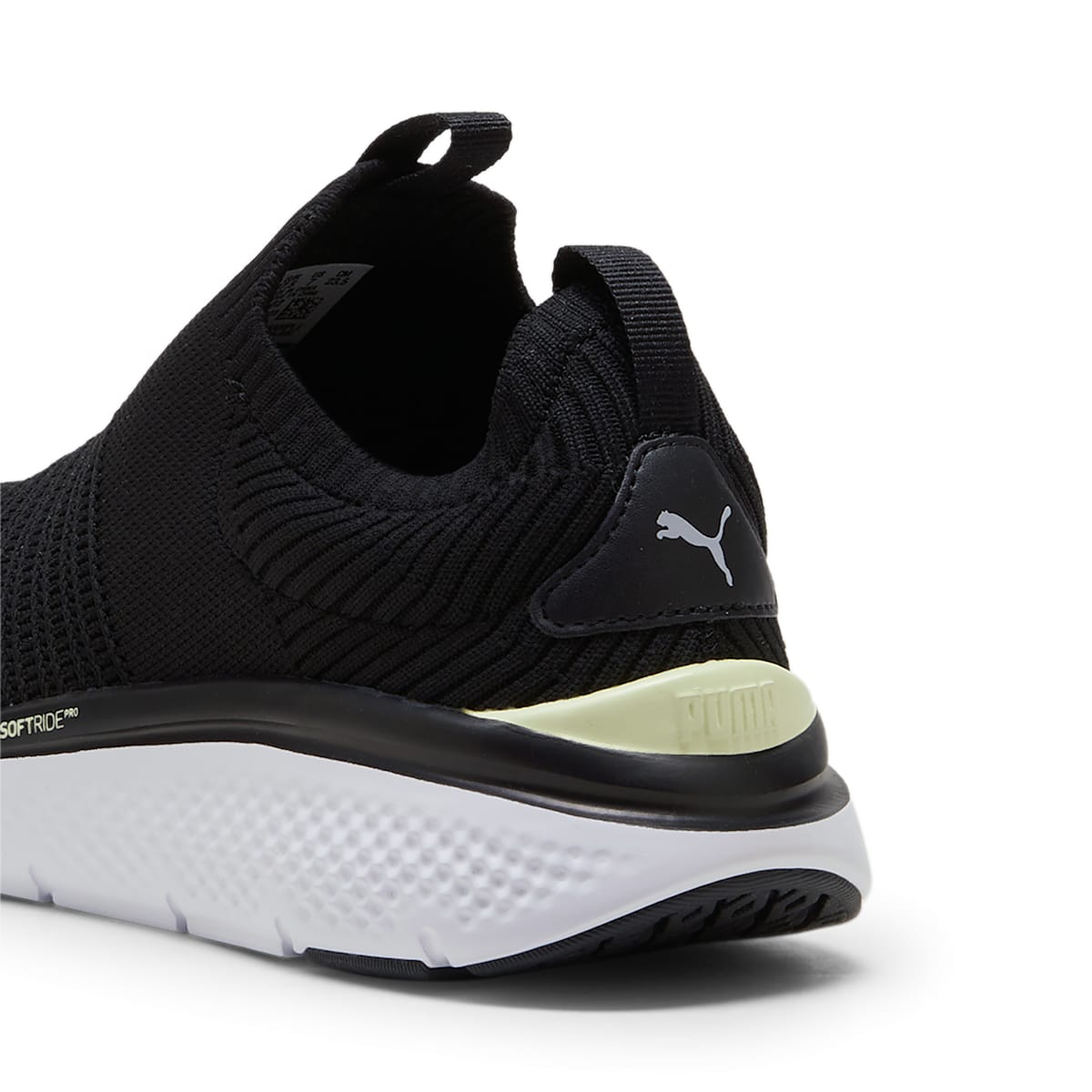 (WMNS) PUMA Softride Pro Echo Slip-On 'Black White' 309982-02
