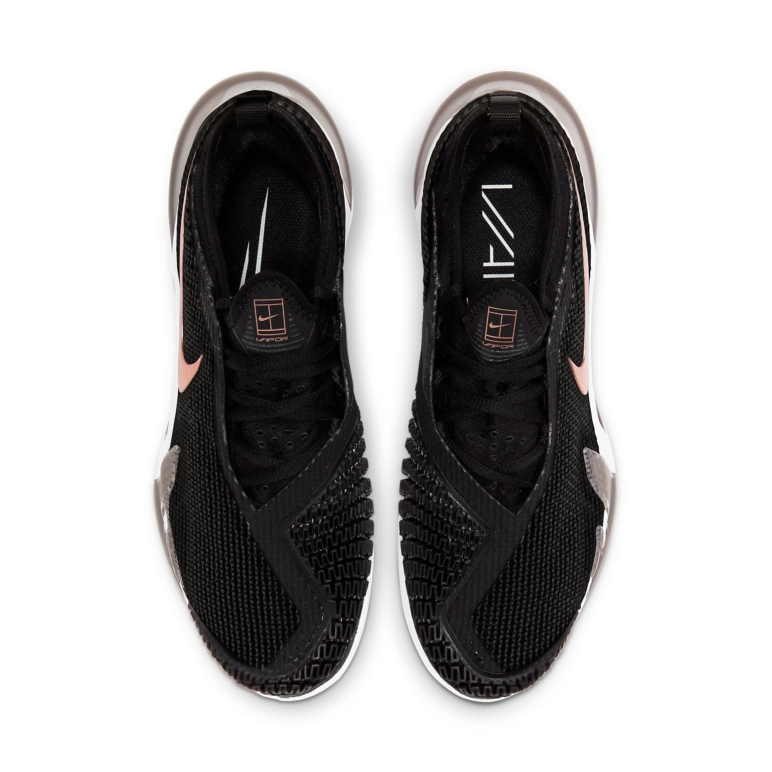 (WMNS) Nike Court React Vapor NXT 'Black Metallic Red Bronze' CV0742-002