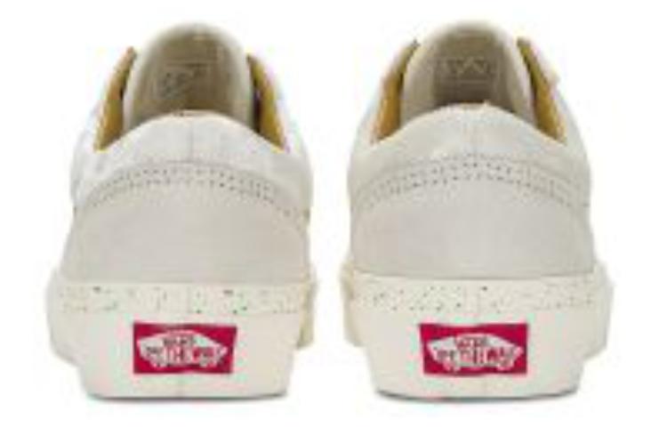 Vans Style 36 Leather Pop 'White Yellow' VN0A54F6D67