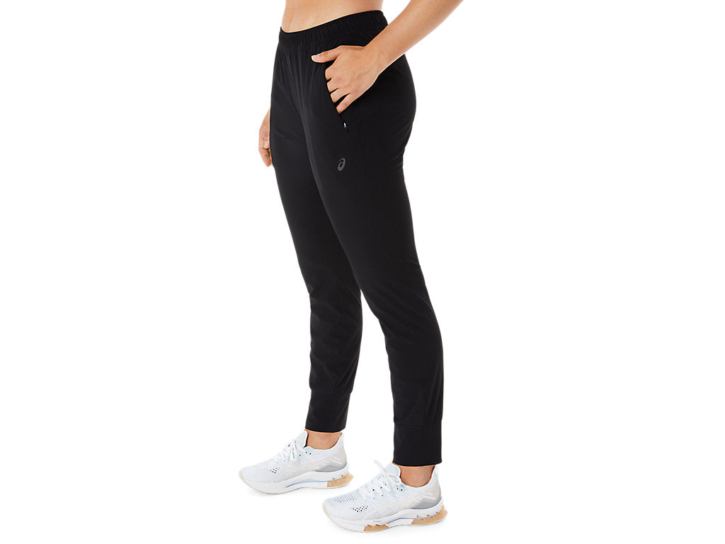 (WMNS) ASICS Training Core Stretch Woven Pants 'Black' 2032C708-001