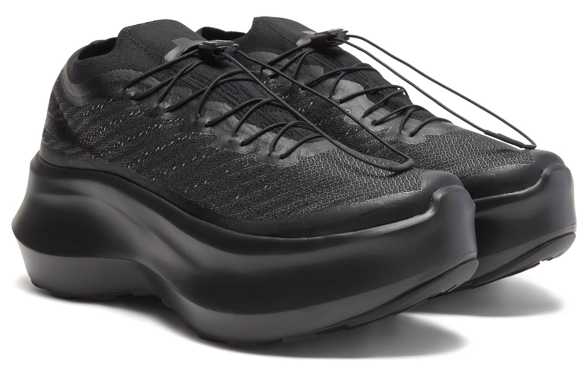 COMME des GARCONS x SALOMON Pulsar Platform 'Triple Black' 471952