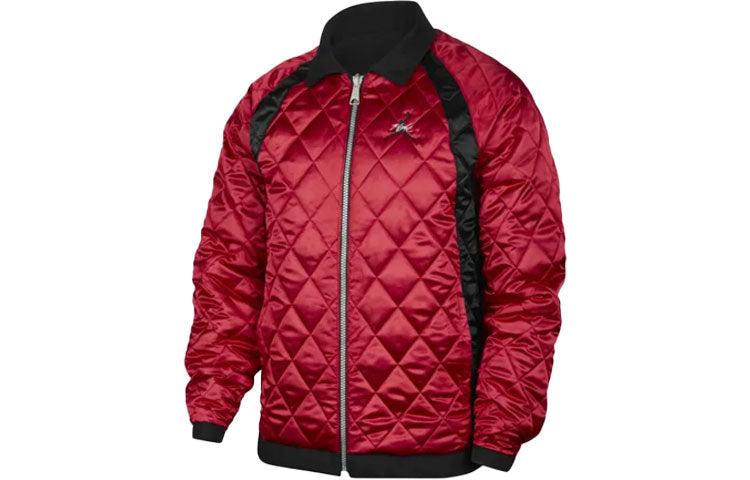 Air Jordan Alphabet Printing Zipper Jacket Black DJ0239-010