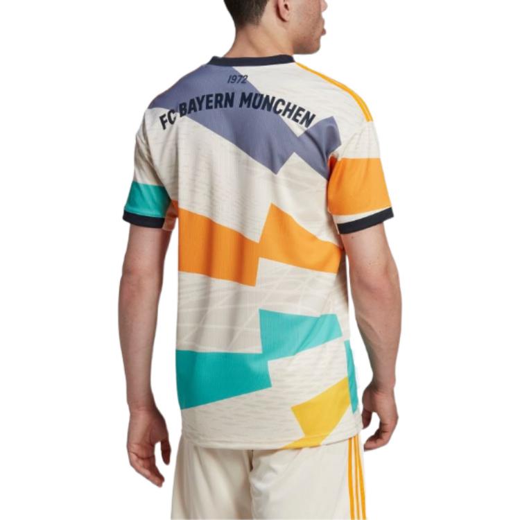 adidas 2022-23 Bayern Munich Fourth Jerseys Asia Sizing 'Beige' HU1286