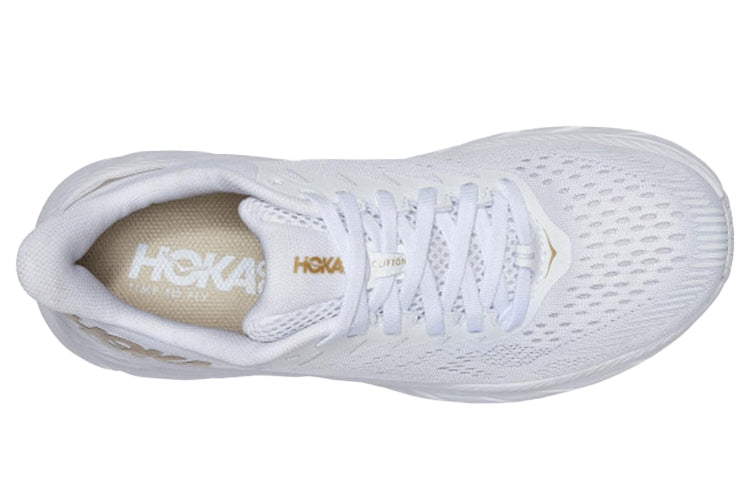 (WMNS) HOKA ONE ONE Clifton 7 'White Golden Egg' 1110509-WGEG