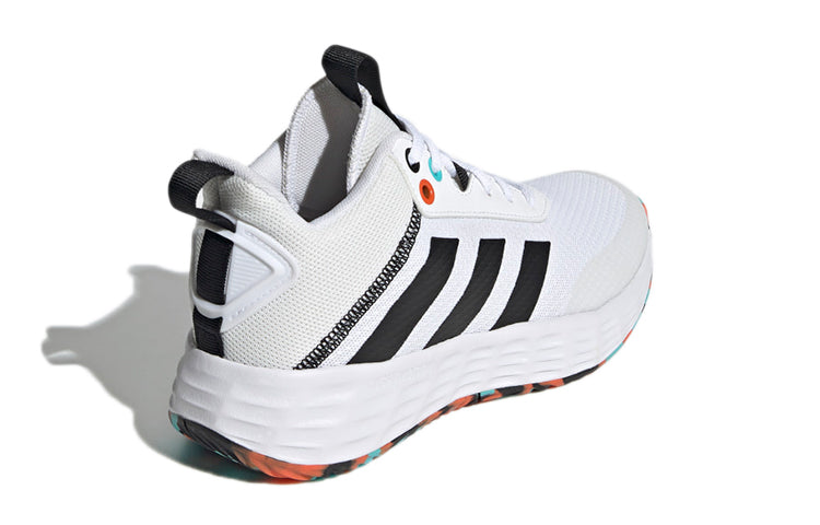 (GS) adidas Ownthegame 2.0 'Black White H01556