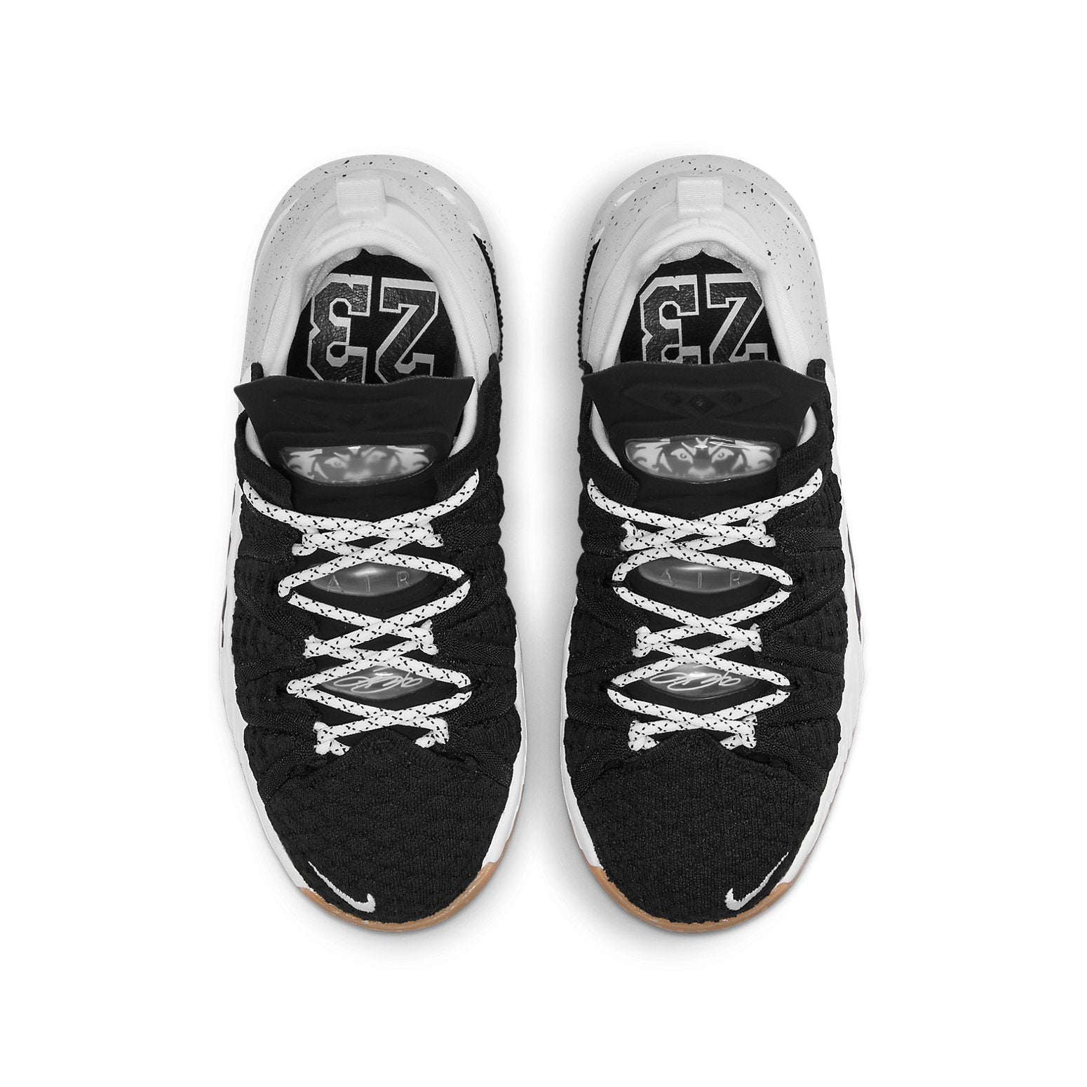 (GS) Nike LeBron 18 'Black White Gum' CW2760-007