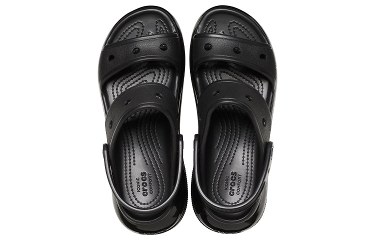 Crocs Mega Crush Sandal 'Black' 207989-001