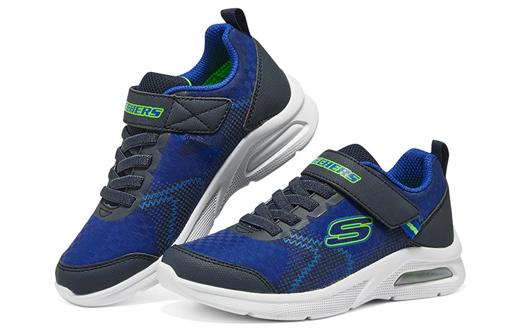 (GS) Skechers Razor Flex Trainers 'Blue Black' 403799L-NVLM