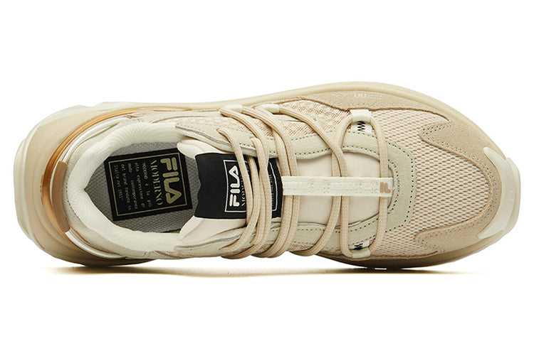 (WMNS) FILA Corsa Low Chunky Sneakers GS Beige F12W134145FAN