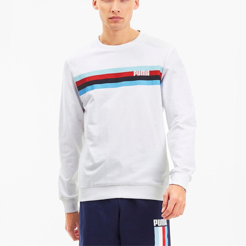 PUMA Regular Crewneck Sweaters 'White' 585056-02