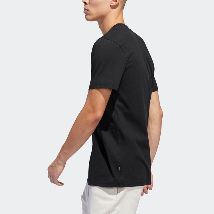 adidas originals Loose Leisure Sports Short Sleeve Men s Black DU8391