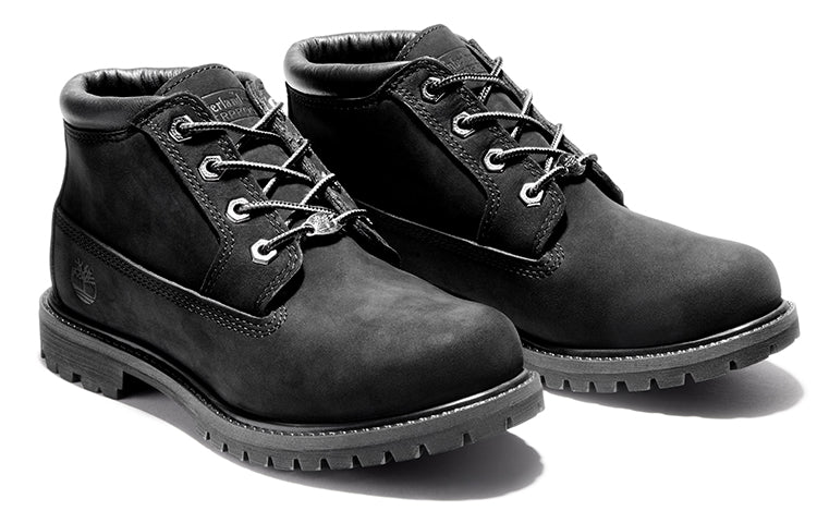 (WMNS) Timberland Nellie Warm Waterproof Chukka Boot 'Black' 23398001