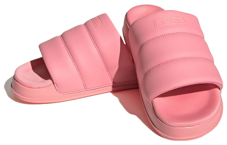 (WMNS) adidas Adilette Essential Slides 'Super Pop' HQ2055