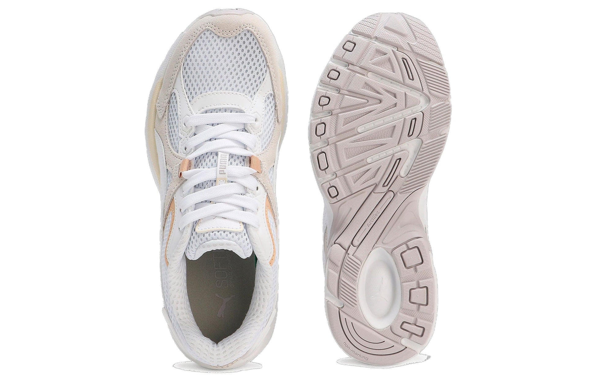 (WMNS) PUMA Millenio 'White Cashew' 394224-03