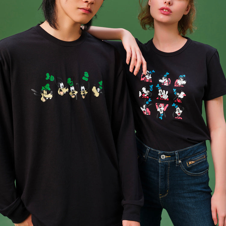 Levis x Disney Crossover Mickey Printing Short Sleeve Black A0618-0002