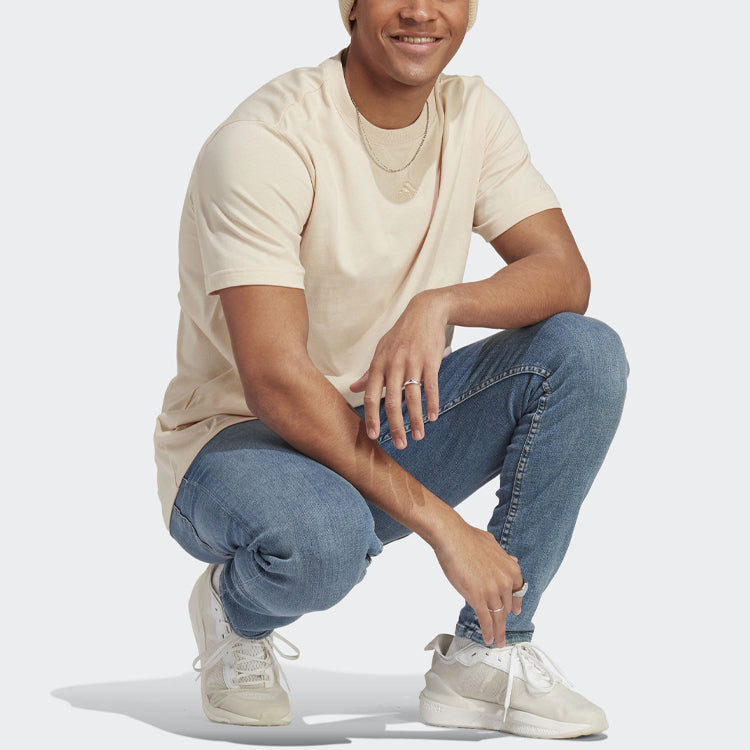 adidas ALL SZN T-Shirts 'Beige' IC9802