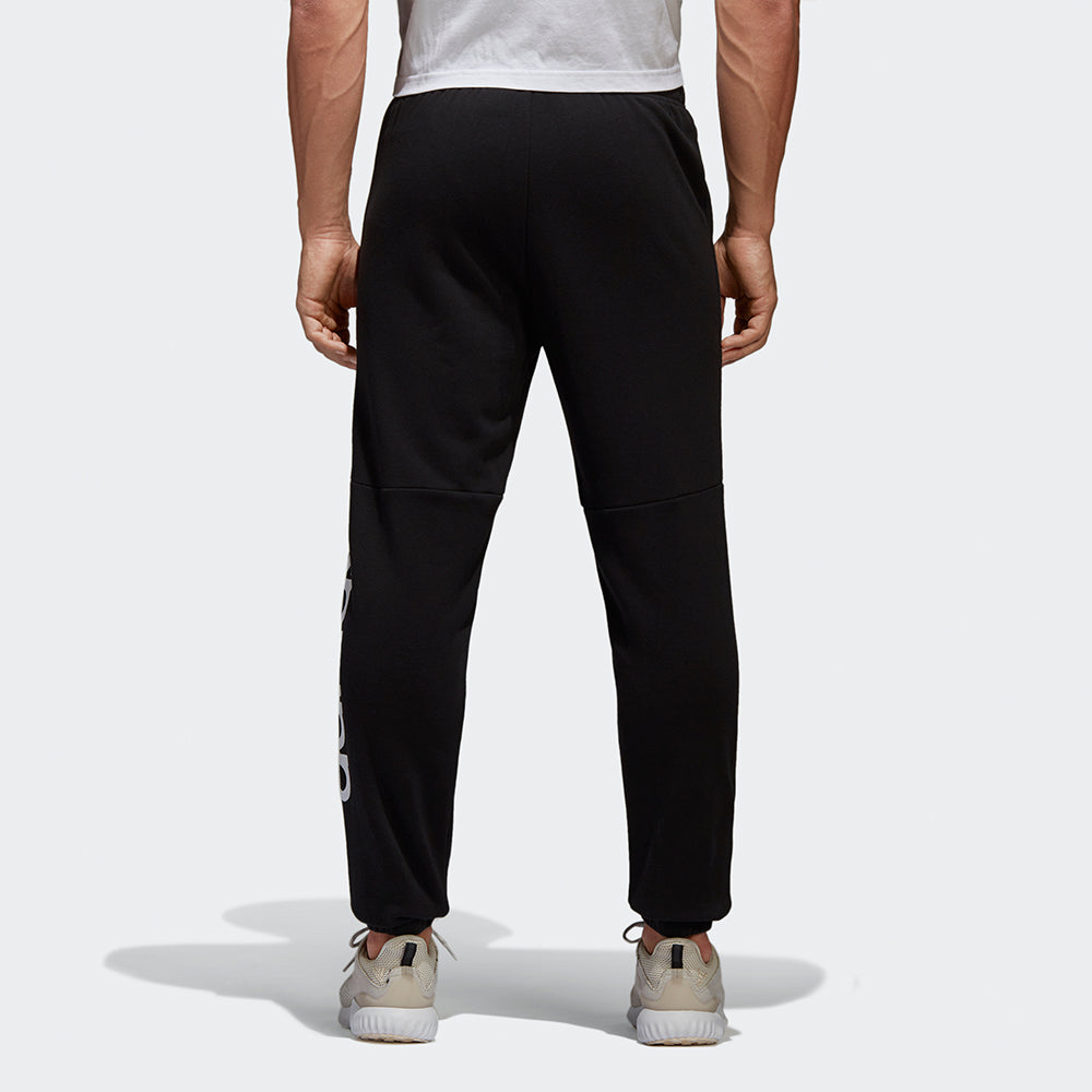 adidas Casual Sports Alphabet Printing Bundle Feet Long Pants Black BQ9090