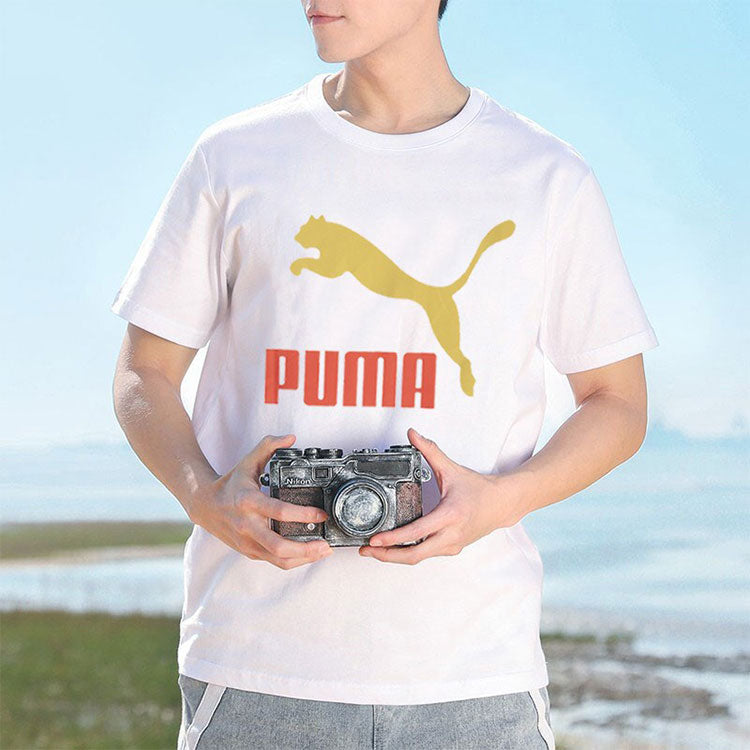 PUMA Classics Logo Interest Tee 'White' 536344-57