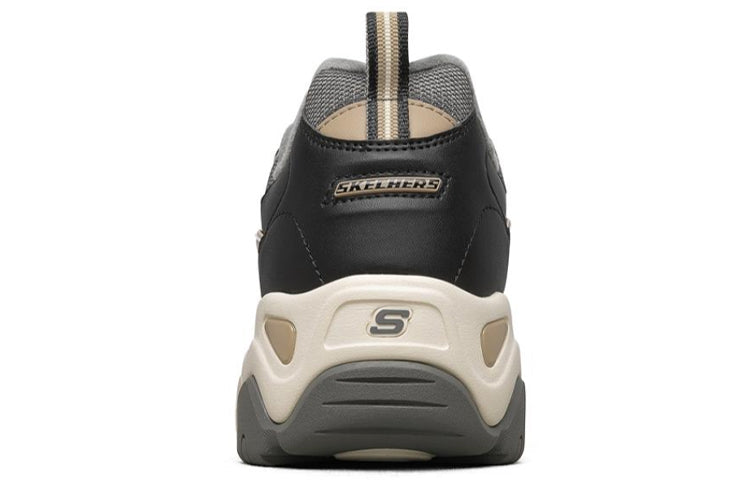 Skechers D'lites 2.0 Running Shoes Ivory/Black 666159-BKNT