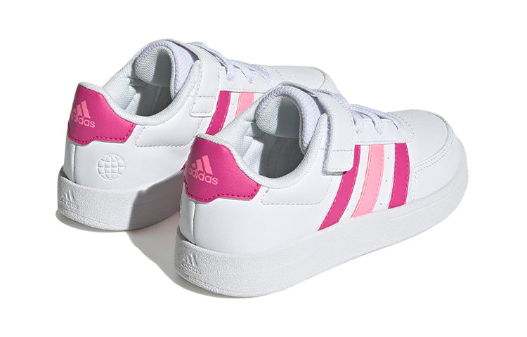 (PS) adidas Breaknet 'White Lucid Fuchsia Pink' HP8966