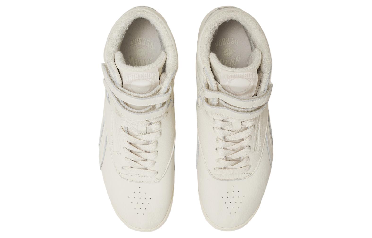(WMNS) Reebok x Anine Bing Freestyle High 'Bone Chalk' 100206922