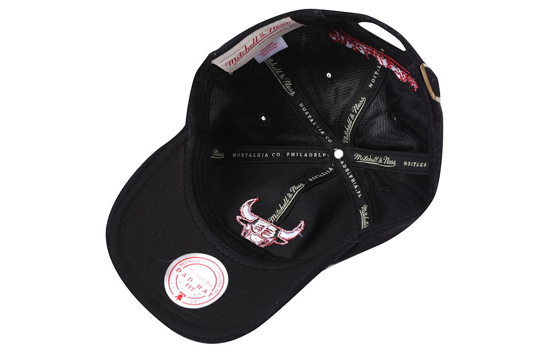 Mitchell & Ness x NBA Terry Cloth Strapback 'Chicago Bulls' HLUX4338-CBUYYPPPBLCK