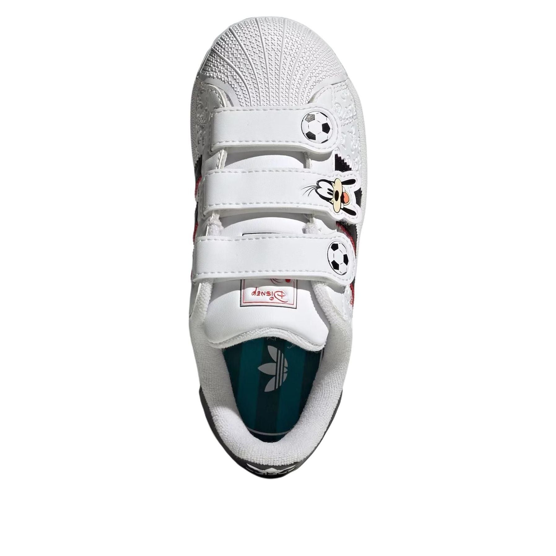 (PS) adidas x Disney Superstar II Comfort Closure 'White Black Red' IH4635