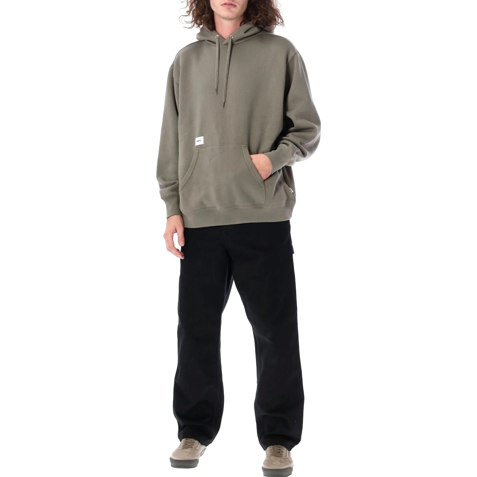 Vans Vault By Vans x WTAPS Pullover Hoodie 'Smokey Olive' VN0A7SPSYLS