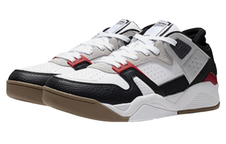 Li-Ning Casual Basketball Shoes Low 'Black White Red' AGBS031-2