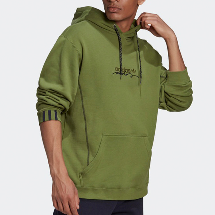 adidas originals D Hoody Sports Pullover Olive Green GD9278