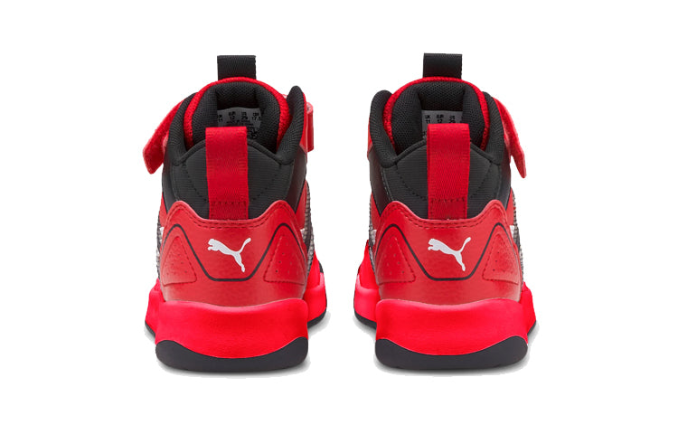 (PS) PUMA Backcourt Mid Ac Slip On 'Red Black White' 374410-05