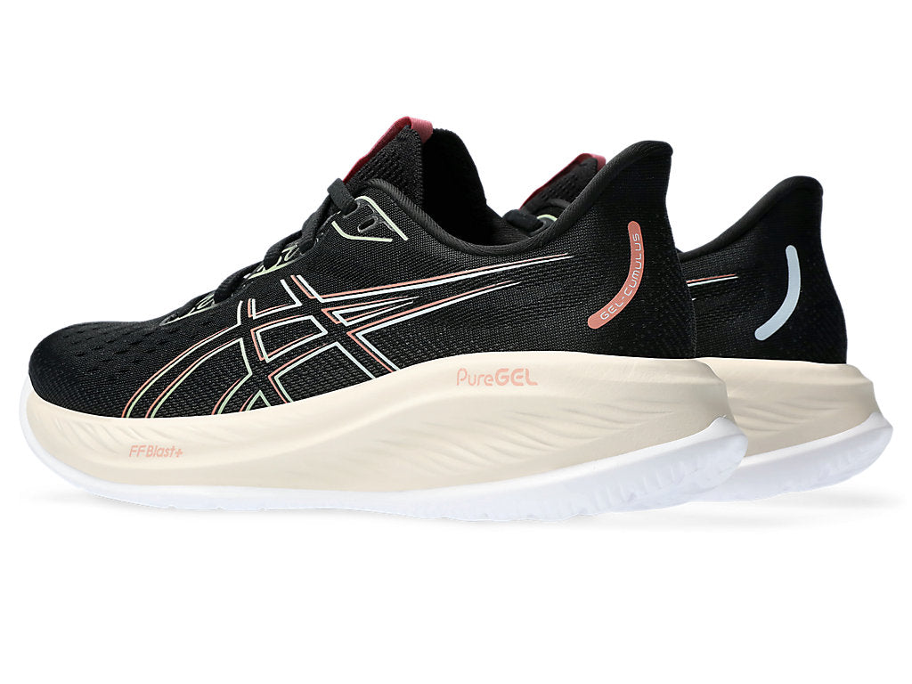 (WMNS) ASICS Gel-Cumulus 26 'Black Dark Jade' 1012B599-004