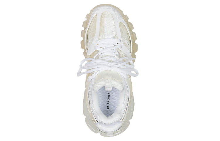 (WMNS) Balenciaga Track Clear Sole Low-Top Sports Shoes White 647741W3BM19000