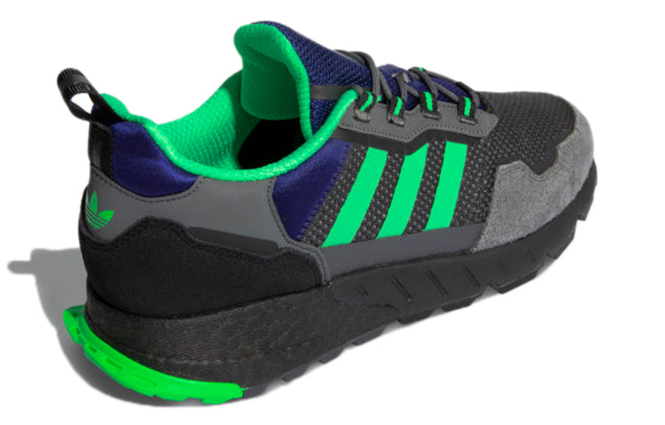 adidas ZX 1K Boost 'Grey Screaming Green' H00430
