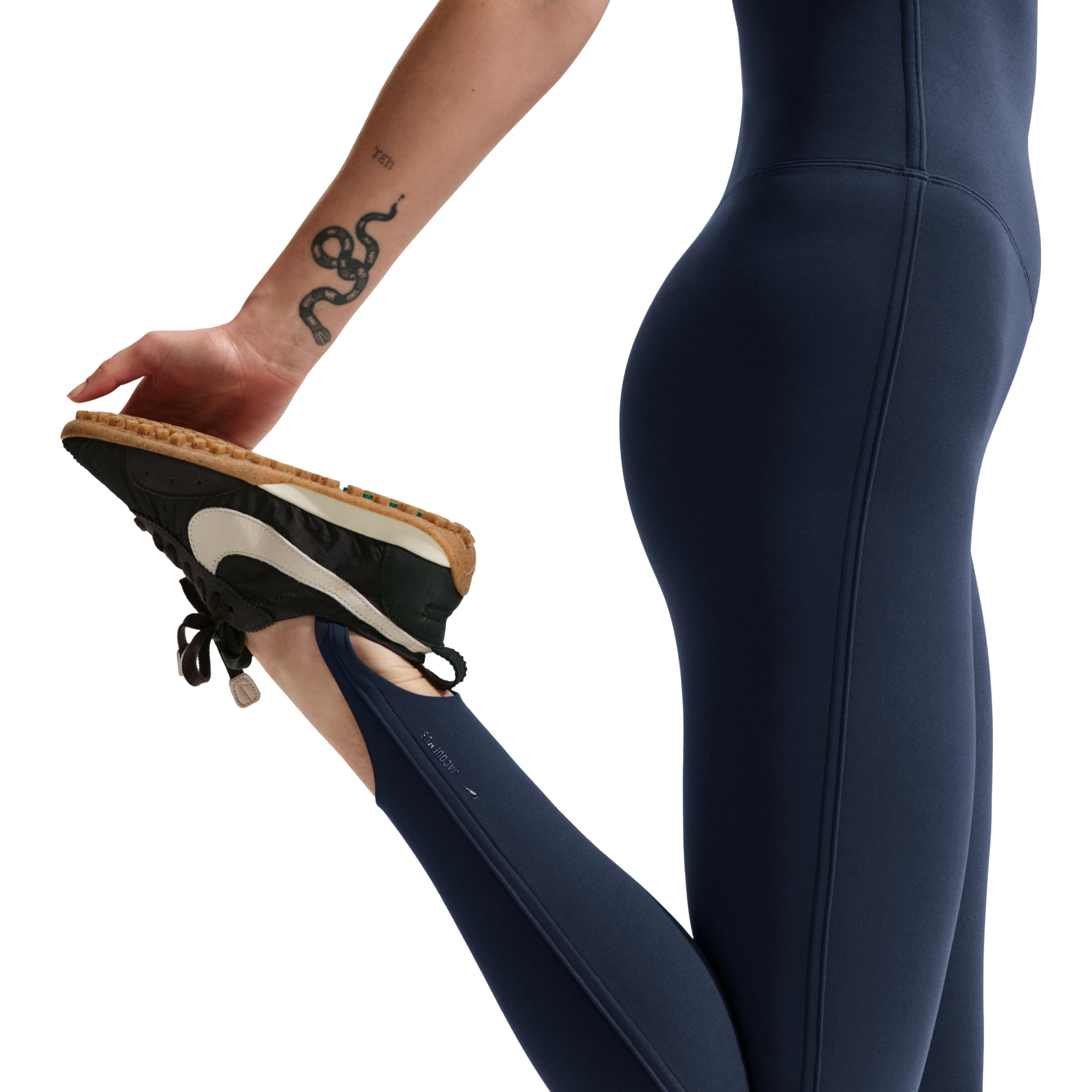 (WMNS) Nike x Jacquemus Stirrup Leggings 'Obsidian' HQ6272-451