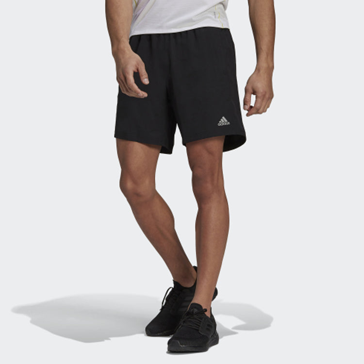 adidas Logo Alphabet Printing Straight Shorts Black GQ9319