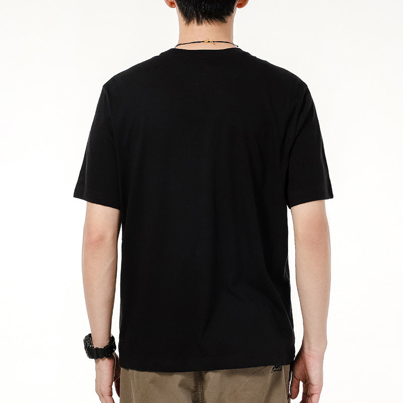 Nike Alphabet Logo Athleisure Casual Sports Breathable Short Sleeve Black DJ1412-010