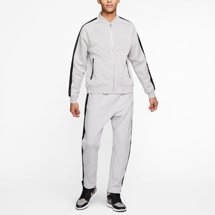 Air Jordan Athleisure Casual Sports Stand Collar Jacket Gray BQ5772-059