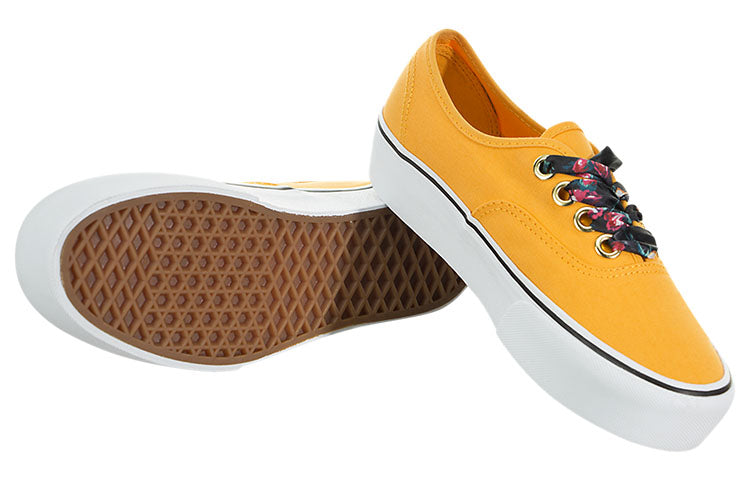 Vans Authentic Platform 'Yellow White' VN0A3AV8VL7