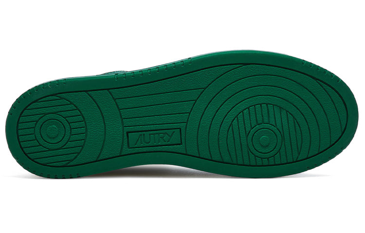 AUTRY Medalist Mid Bicolor 'White Green' AUMM-WB11