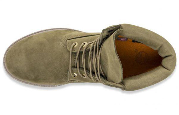 Timberland 6 Inch Premium Waterproof Boot 'Olive Nubuck' A1YQ1