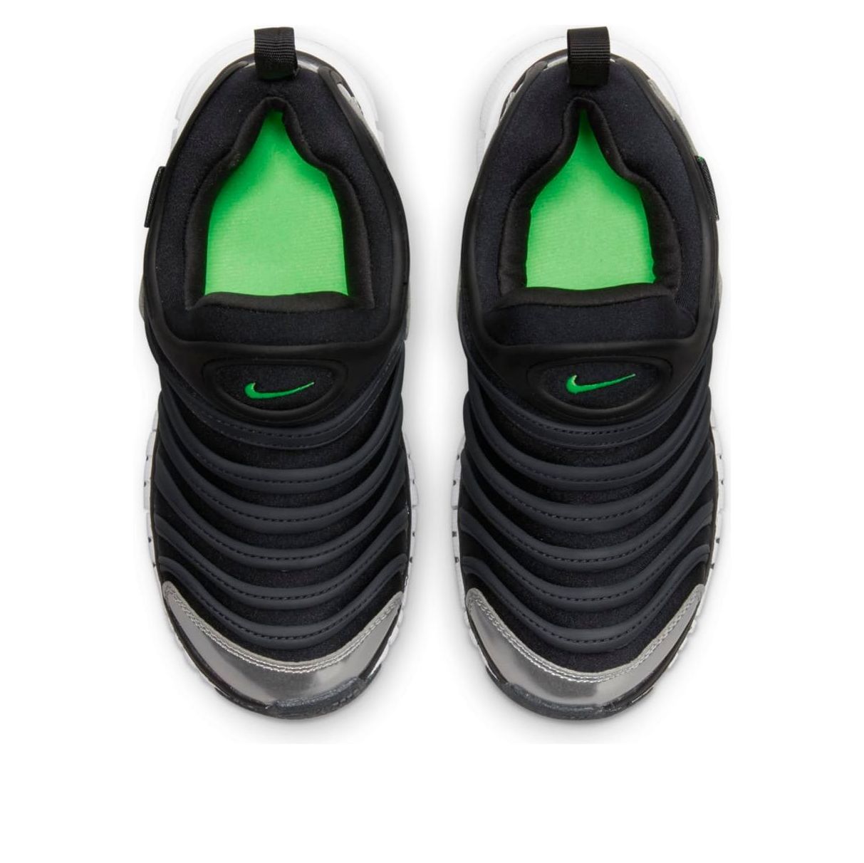 (PS) Nike Dynamo Free 'Black Dark Ash Metallic Chrome' 343738-028