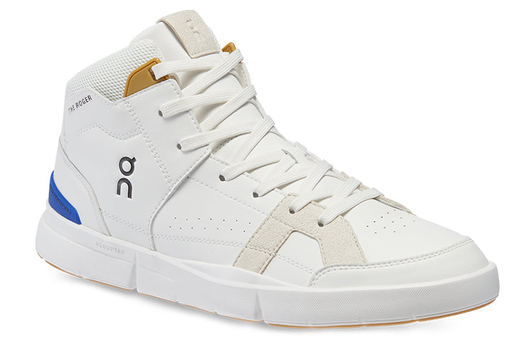 On Running The Roger Clubhouse Mid x Federer 'White Indigo' 98.98502