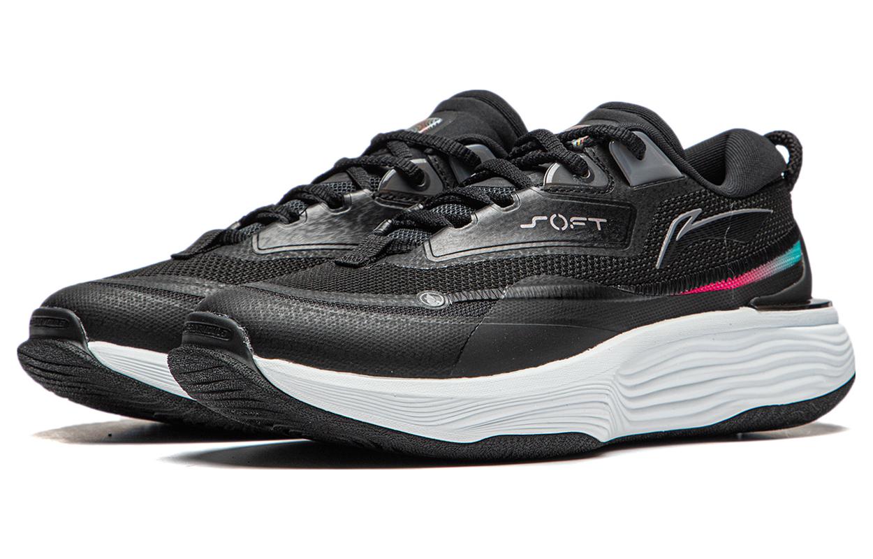 (WMNS) Li-Ning Soft Warm 'Black White' AGLT122-1