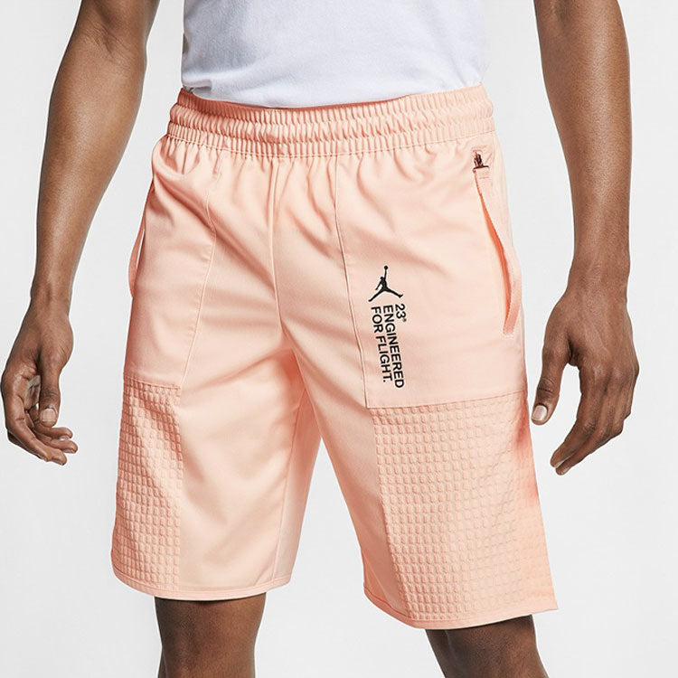 Air Jordan 23 Engineer Athleisure Casual Sports Shorts Pink AJ1068-814