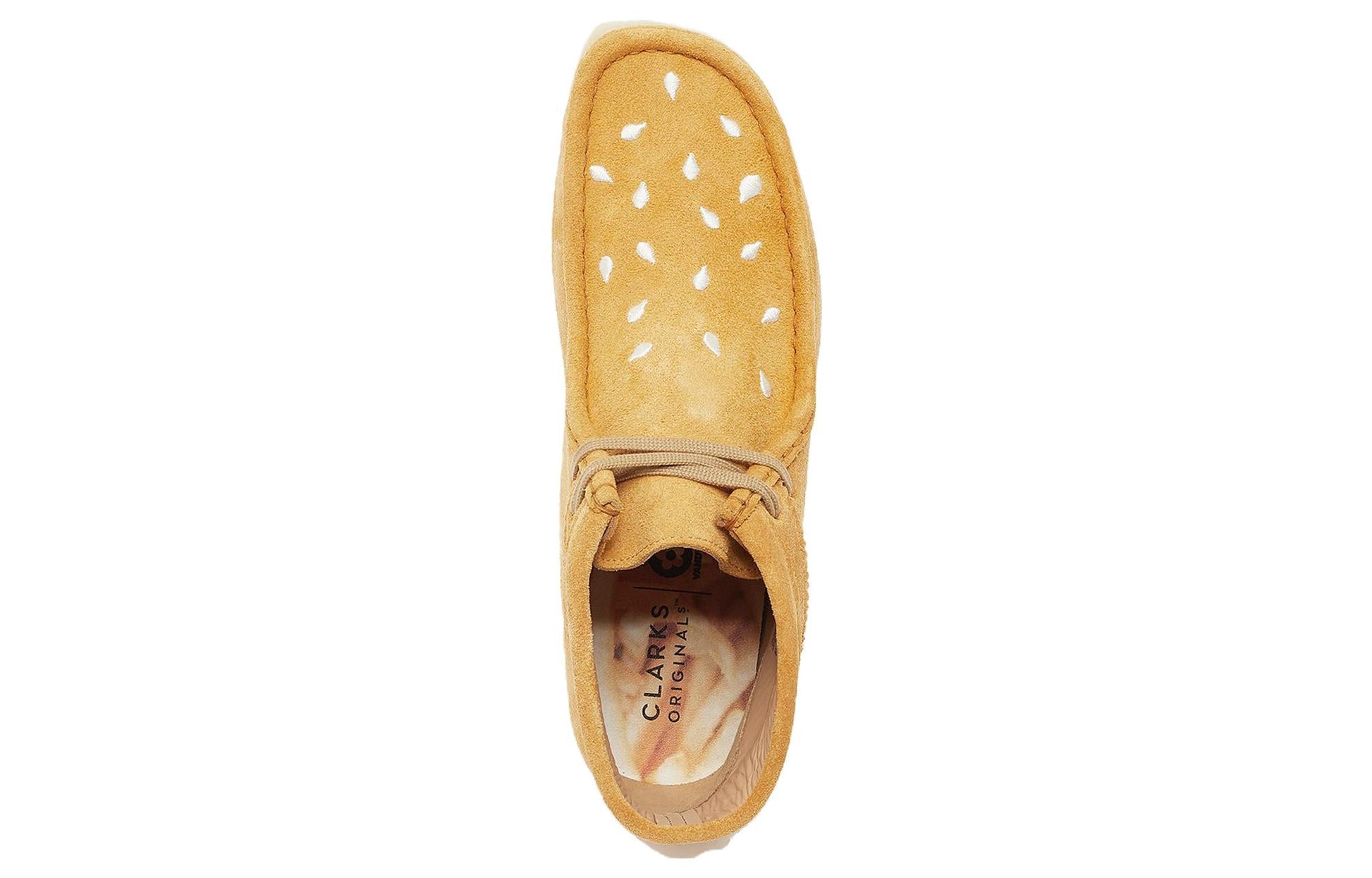 Clarks Originals x Vandy The Pink Wallabee Boots ' Cheeseburger Yellow' 261759407