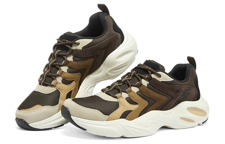 Skechers Stamina Airy Low-Top Running Shoes Brown 237119-BRBK