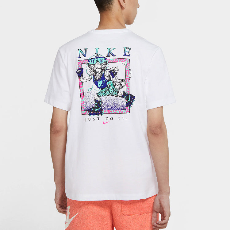 Nike As Men's Nike Sportswear Tee Beach Rollerblader White DD1285-100