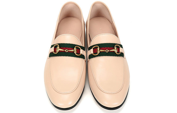 (WMNS) Gucci Horsebit Flat Loafers Shoes 631619-CQXM0-6761