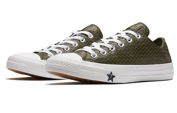 (WMNS) Converse Chuck Taylor All Star Leather Green 566131C